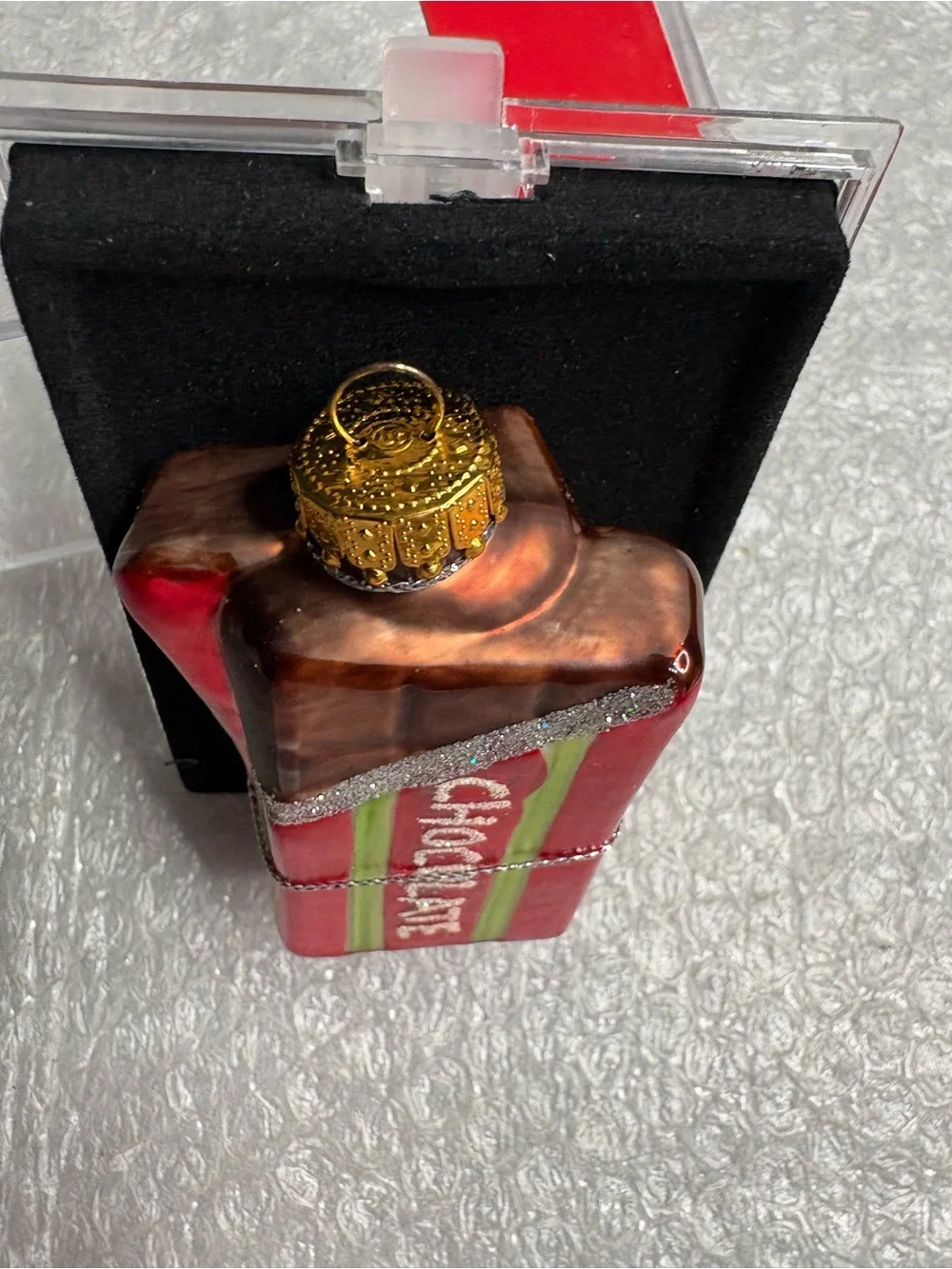 Holiday Lane Chocolate Bar Christmas Ornament